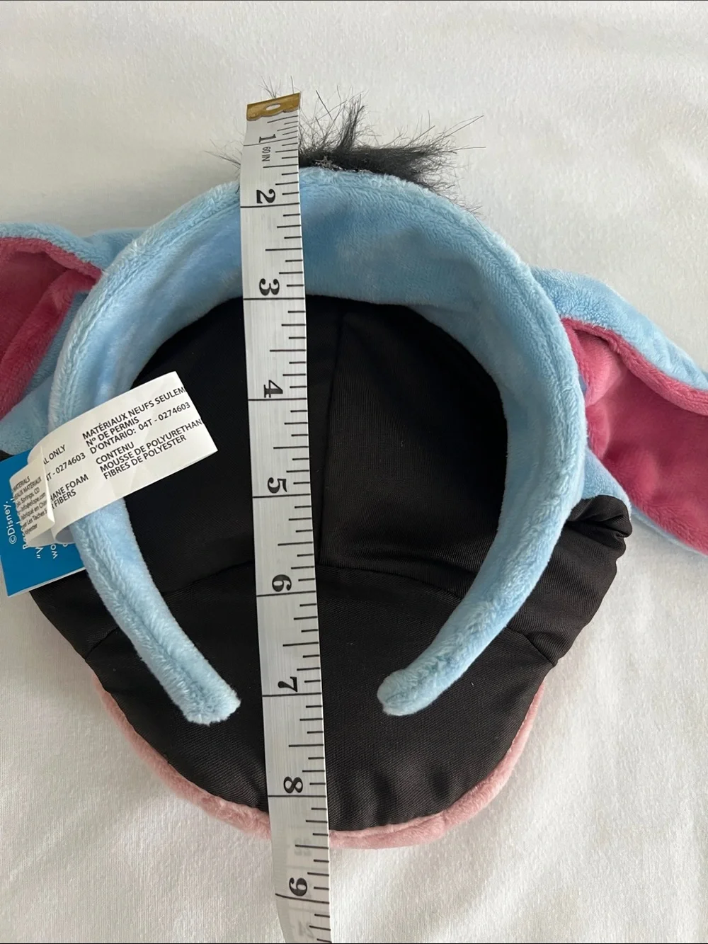 Disney | Eeyore Plush Hat and Tail Set - Light Blue & Pink Costume Baby Toddler